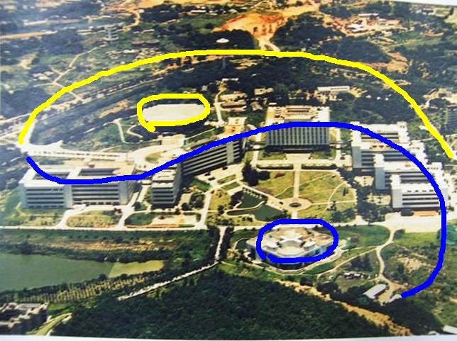深圳大学俯视图