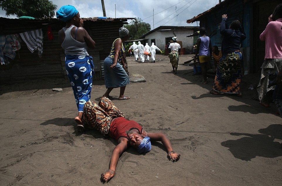 埃博拉病人融化图片