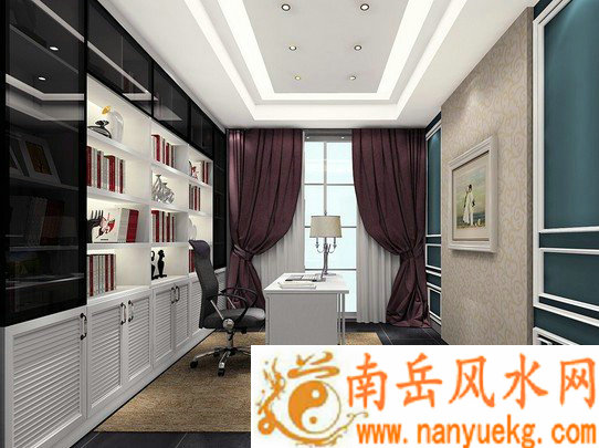 书房装修效果图
