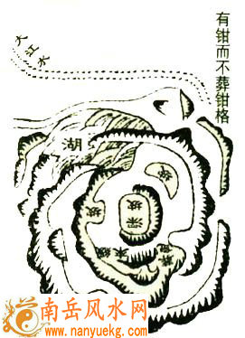 江右雷氏祖坟宝水风水