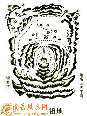 陈霸先祖坟风水